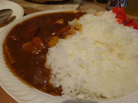 ばんや鯨カレー