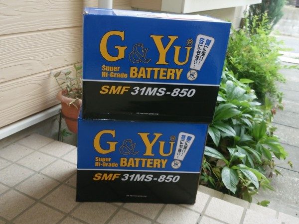 G&Yu BATTERY ディープサイクルバッテリーSMF31MS-850