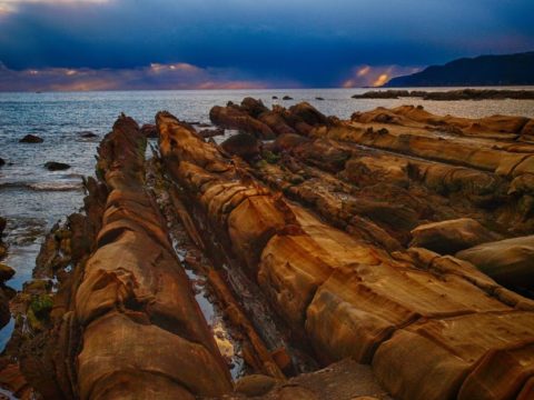 高知県の竜串海岸（HDR画像）