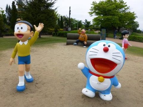 高岡おとぎの森公園ドラえもん のび太 ジャイアン