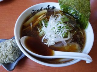 味楽の利尻ラーメン「焼き醤油」