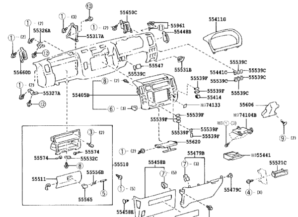 partsfan、パーツファンの部品図