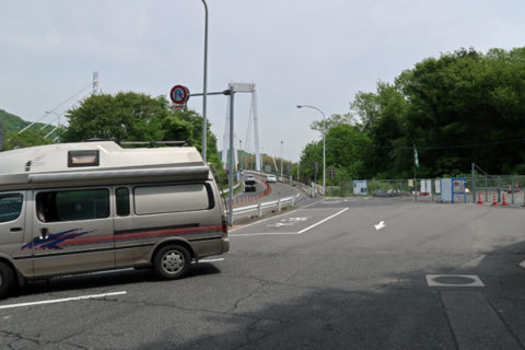 向島国道317号沿いの駐車場の画像